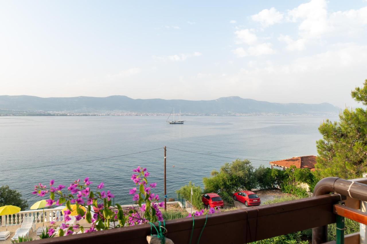 Villa Fjaba - By The Sea - With The Big Terraces & Great Sea View Trogir Kültér fotó