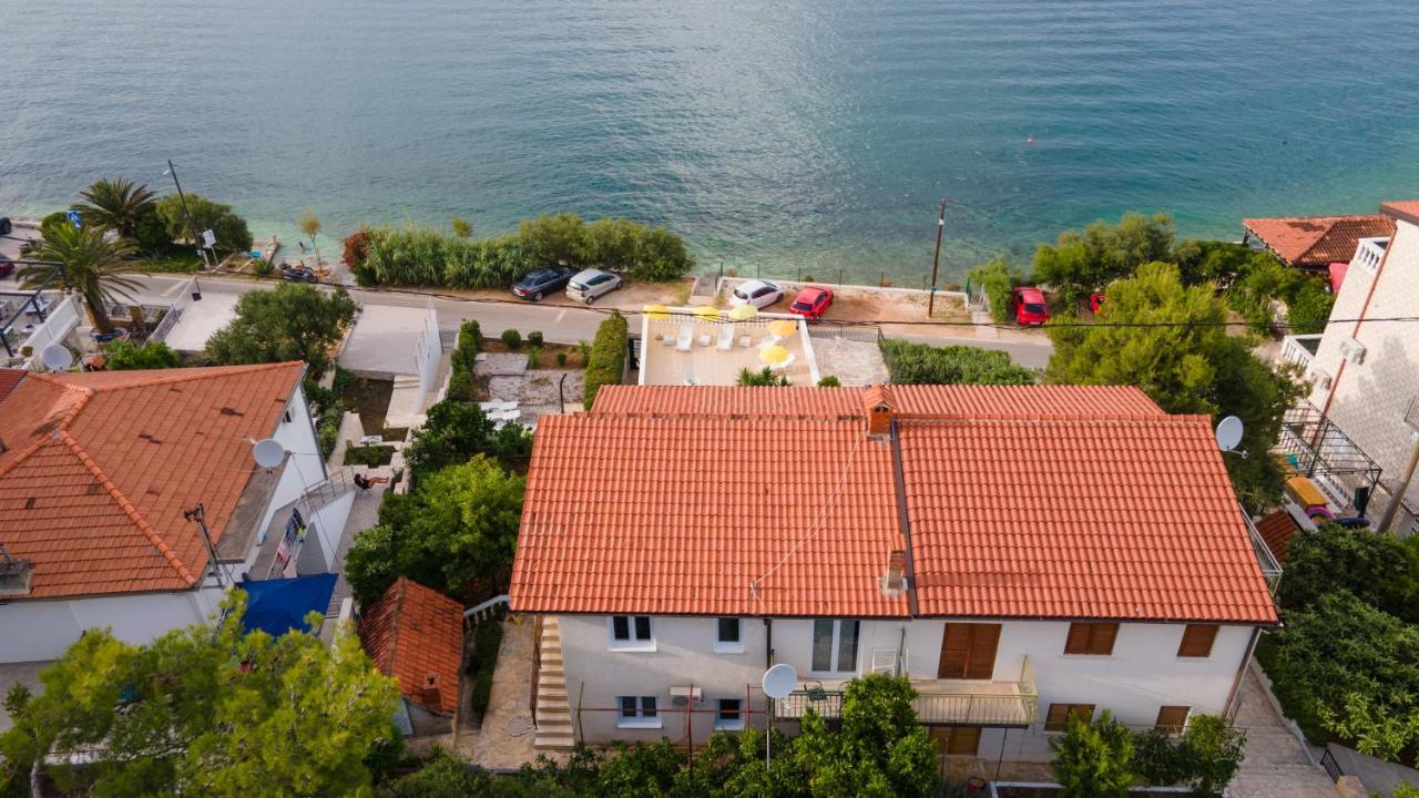 Villa Fjaba - By The Sea - With The Big Terraces & Great Sea View Trogir Kültér fotó
