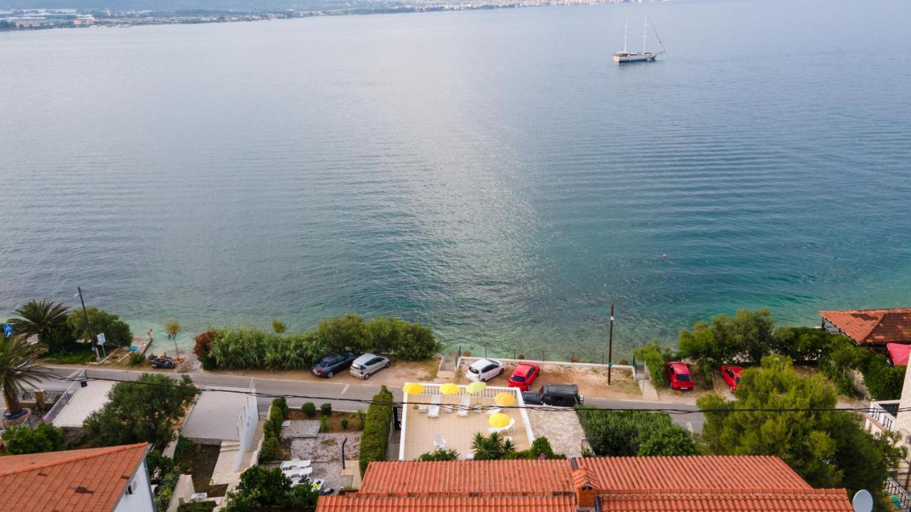 Villa Fjaba - By The Sea - With The Big Terraces & Great Sea View Trogir Kültér fotó