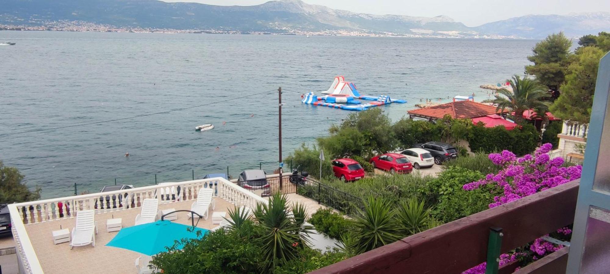 Villa Fjaba - By The Sea - With The Big Terraces & Great Sea View Trogir Kültér fotó